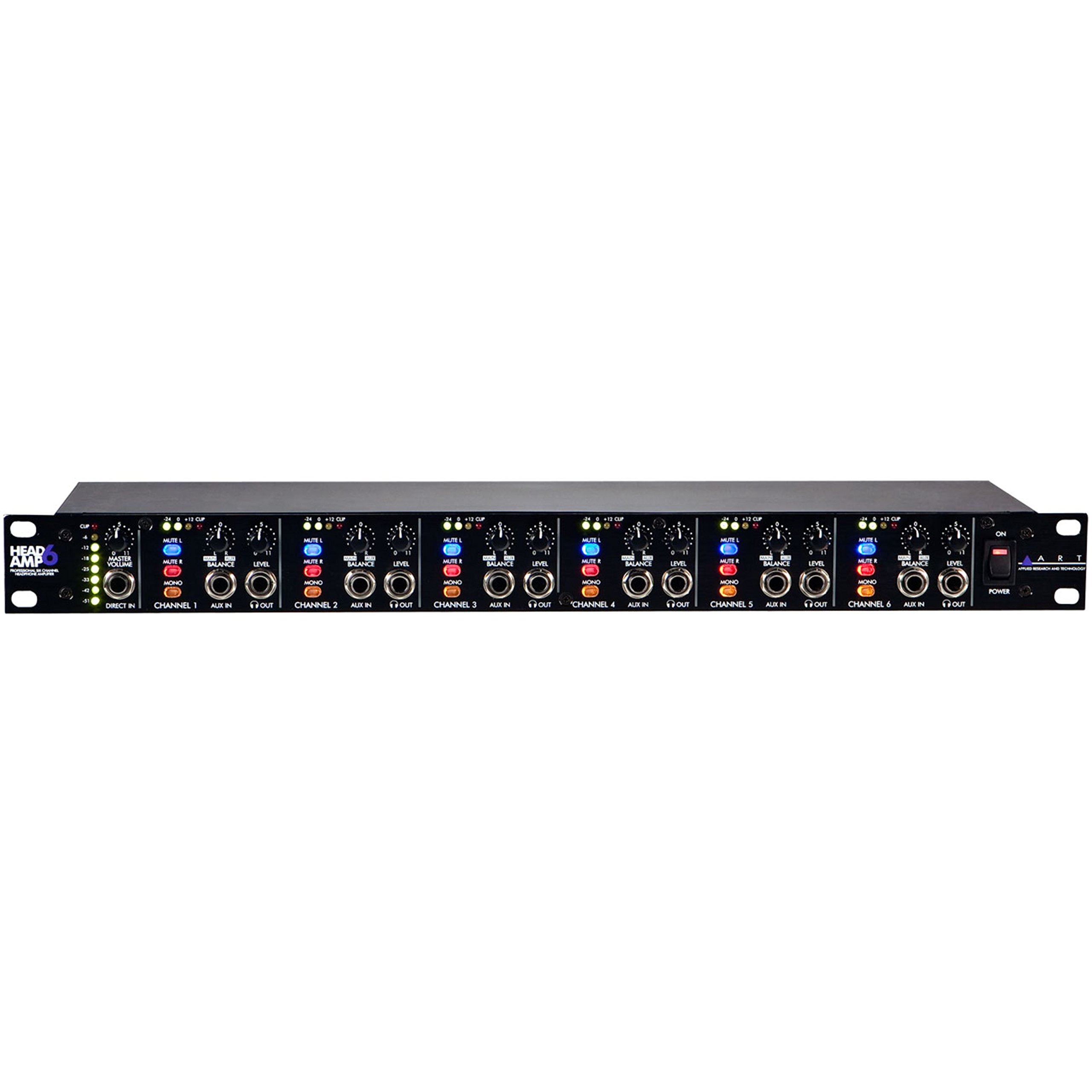 Amazon | ART HeadAmp6PRO 6-Channel Headphone Amp/ヘッドフォン